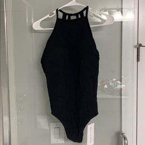 Athleta Malta High Neck One Piece Swimsuit